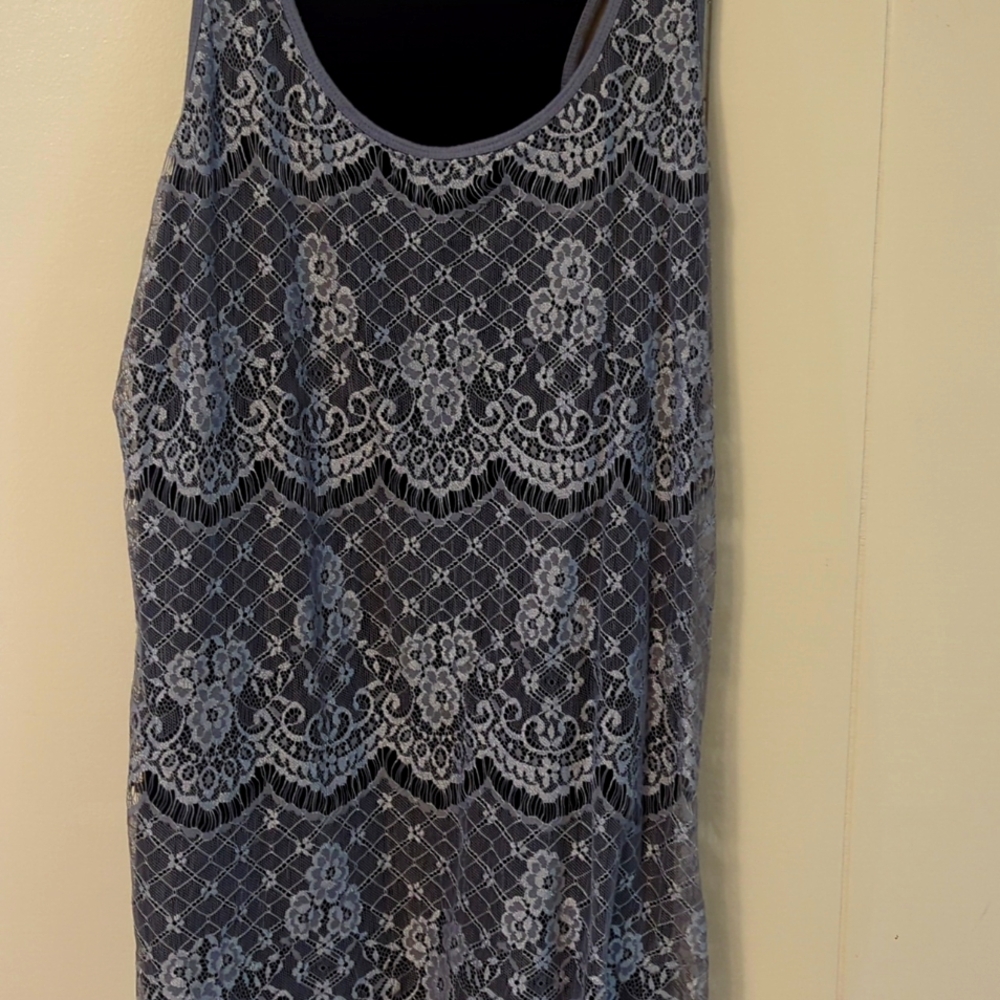 Women's lace tank top